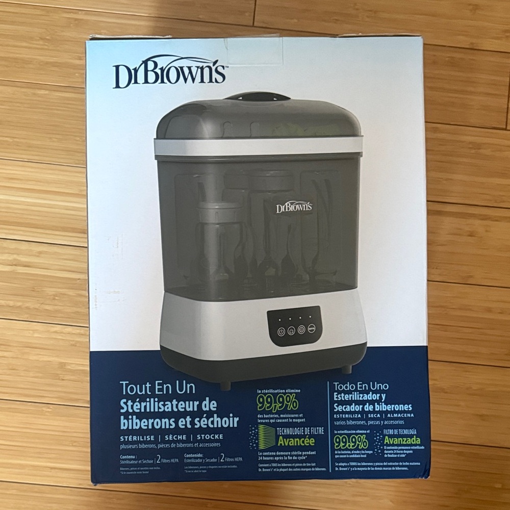 Brand NEW Dr Brown's Bottle Washer & Sterilizer